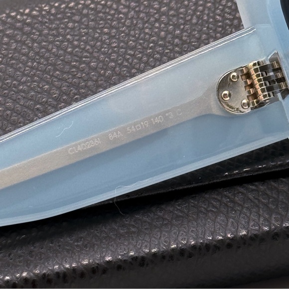 NEW CELINE CL40236I 84A BUTTERFLY BLUE GREY WOMEN SUNGLASSES CELINE - Picture 8 of 10